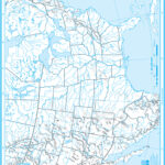 USA 1 : 20 000 000 A4 slepá mapa