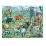 Prehistorický život - Puzzle - 66 dílků