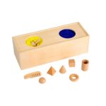 Tajemná krabička Educo – Montessori pomůcka na hmatové rozlišování