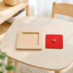 Puzzle štvorec – prvé Montessori puzzle pre najmenších / Puzzle čtverec – první Montessori puzzle pro nejmenší